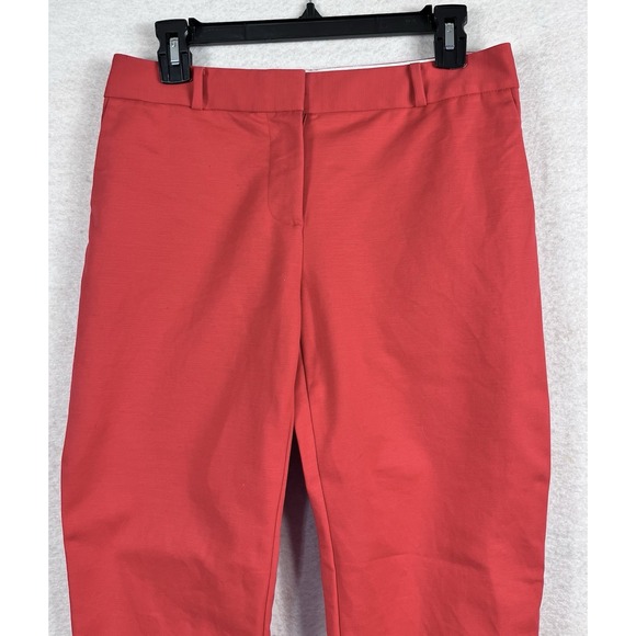 Kate Spade Jackie Bow Capri Pants Red Size 2 Slim Fit Cropped Ankle ✨READ✨1529 - Picture 3 of 12